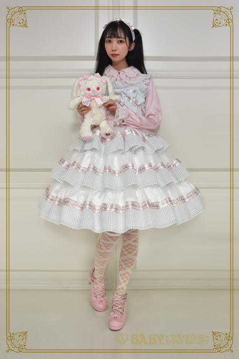 Sweet Best Wishesジャンパースカート+カチューシャセット