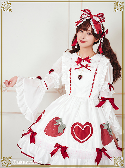 MILK♡ホイップベリー ベビードール ジャンスカ ショートケーキ