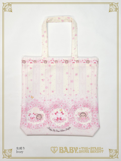 SA♡KU♡RAくみゃちゃん柄トートBag