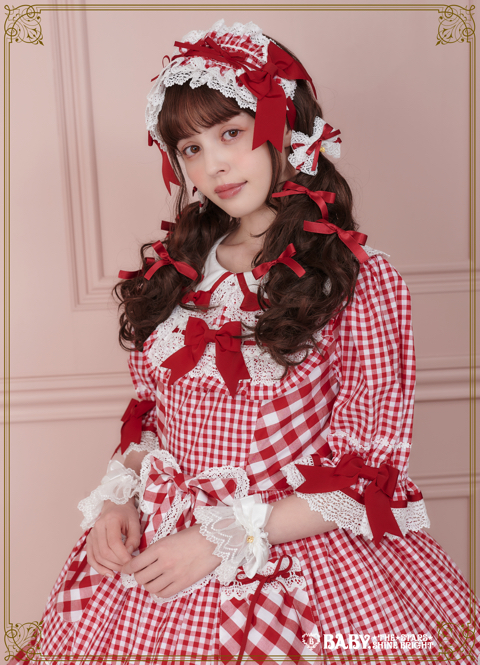 BABY,TSSB 　Milky Gingham Dollジャンパースカート