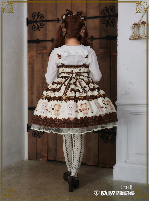 送料無料】 BABY Meiji 明治 ミルクチョコレート チュールJSK くみゃ