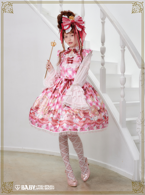 Princess Cosmetics Dreamy Palette柄ワンピース