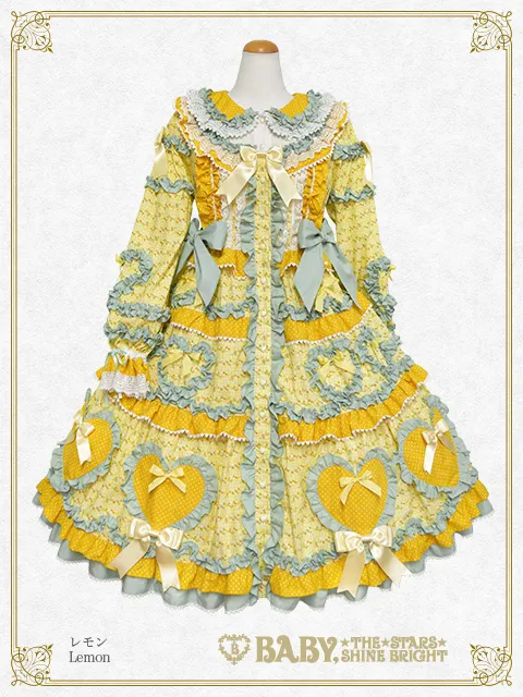 【予約】Tartelette aux Fraisesロングワンピース