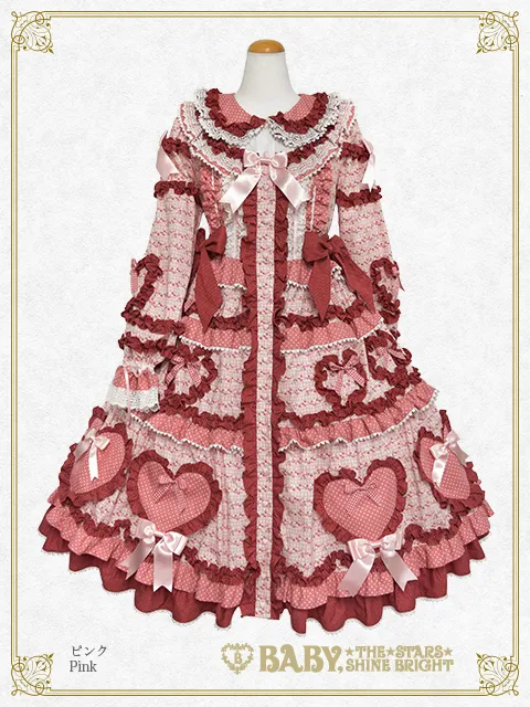 【予約】Tartelette aux Fraisesロングワンピース