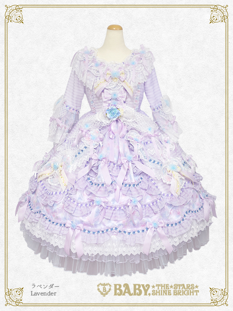 【受注生産】Thumbelina Floral Princessワンピースドレス