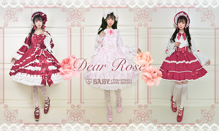 BABY Dear Roseスカート ピンク