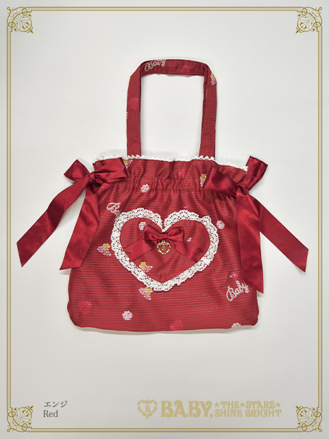 Strawberry Sweetheart Cake柄レッスンBAG