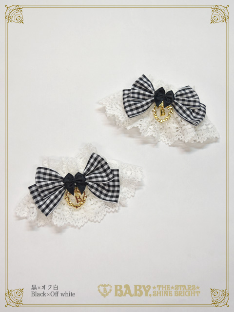 Sweet Gingham Dollお袖とめ