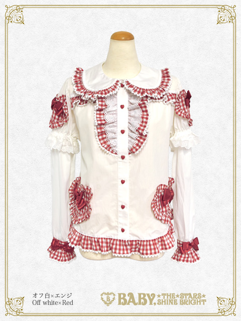 Sweet Gingham Dollブラウス