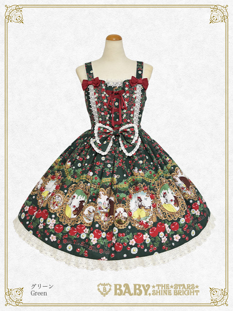 白雪姫～りんごの森の物語～柄ジャンパースカートⅠ