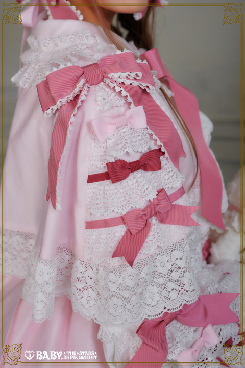 すし様専用＊ Ribbon Princess Palaceケープ（黒×黒）-