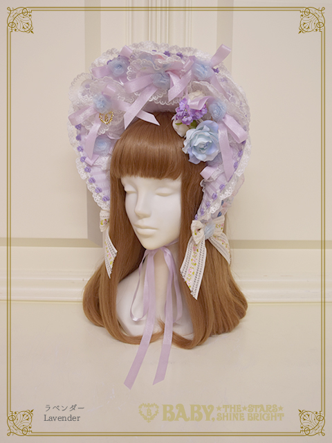 【受注生産】Thumbelina Floral Princessボンネット