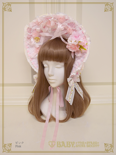 【受注生産】Thumbelina Floral Princessボンネット