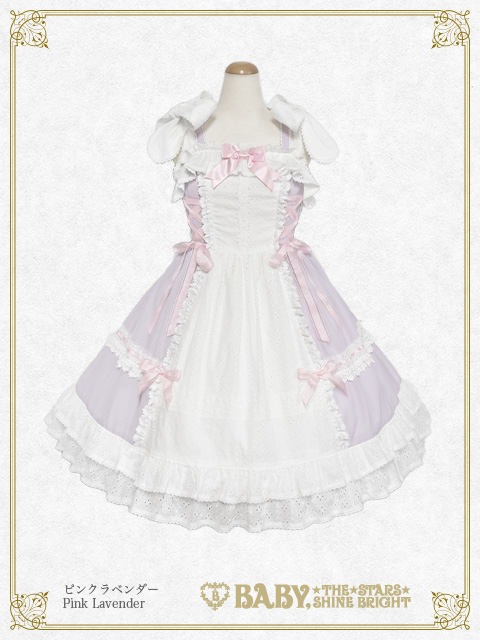 レーシィフローラルジャンパースカート