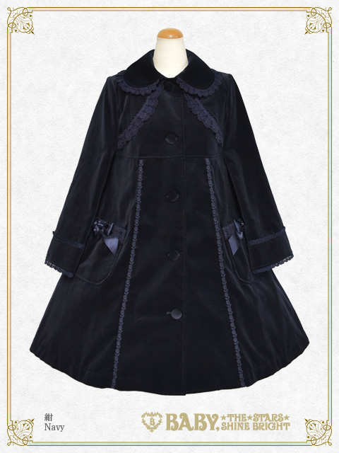 【予約/通常生産商品】別珍小公女コート