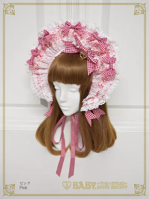 【予約】Floriana Ribbonボンネット