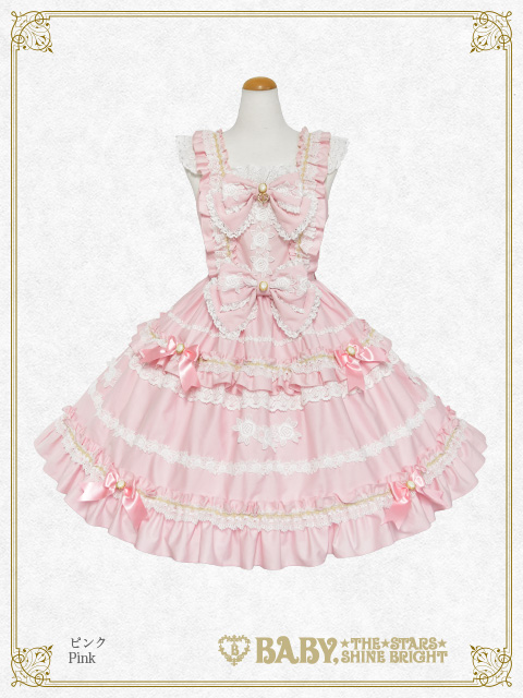 【予約】Rose Lace Rococoジャンパースカート