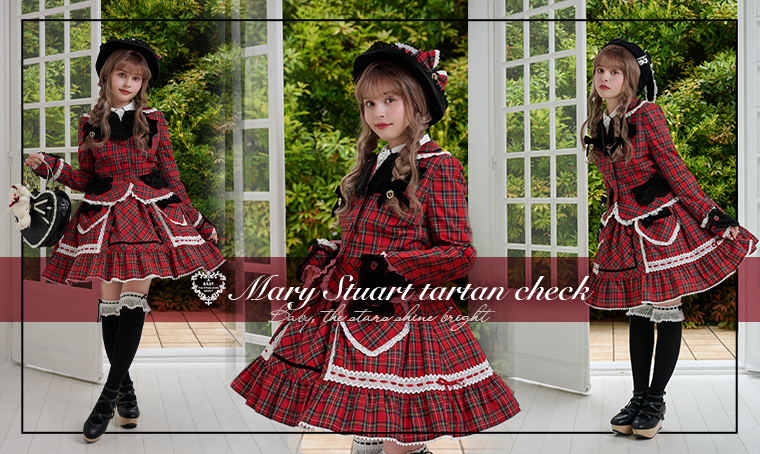 Mary Stuart tartan check