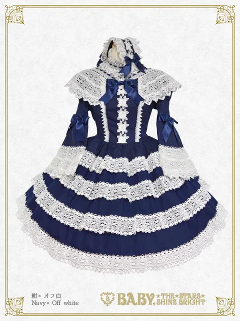 【予約】エリザベスワンピース&ヘッドドレスセット