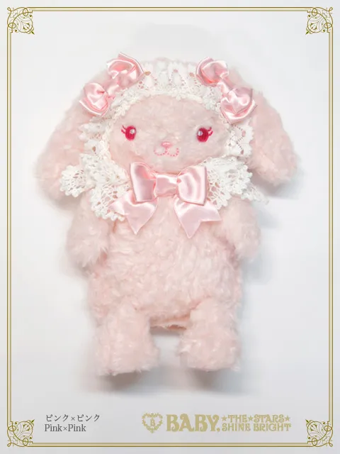 B49UK877　もしもしうさくみゃちゃんスマホポーチ