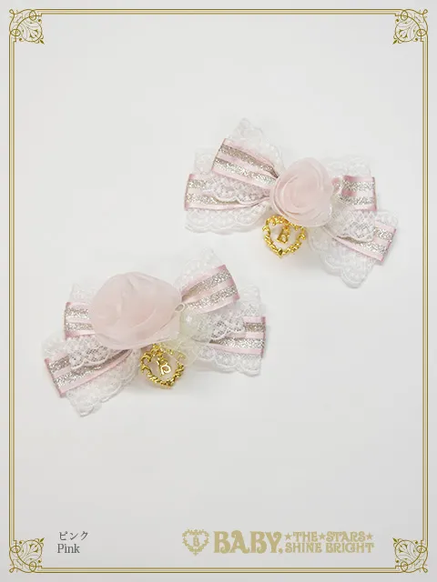 【予約】Rosy Samantha リボンクリップ