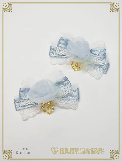 【予約】Rosy Samantha リボンクリップ
