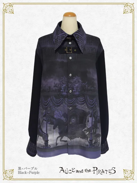 【予約】Haunted Carousel～永遠に巡る死への誘い～柄シャツ