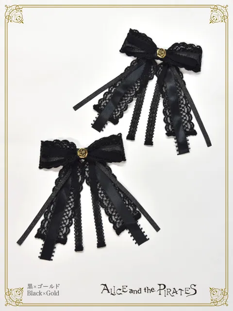 【予約】Cecileレースリボンクリップ