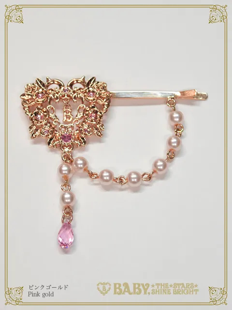 【予約】Cinderella Heart ヘアピン