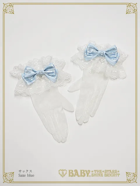 【完全受注生産】Mariée de Kumya♥〜La Princesse Éternelle〜ショートグローブ