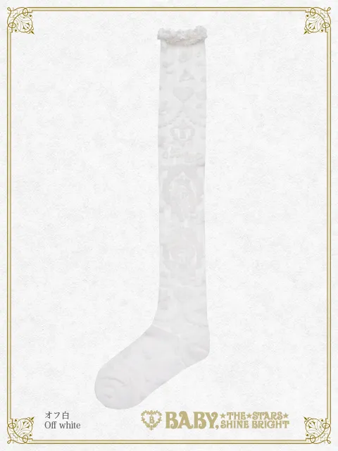 【完全受注生産】Mariée de Kumya♥〜La Princesse Éternelle〜シースルーオーバーニーソックス