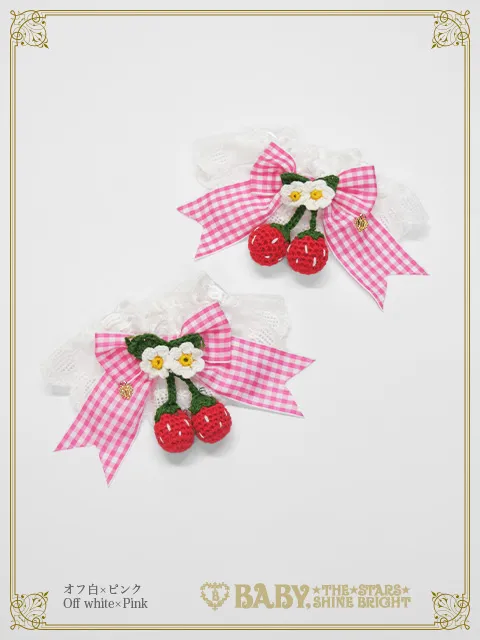 【予約】ゆらゆらいちごのHappy Berry Present ギンガムお袖とめ