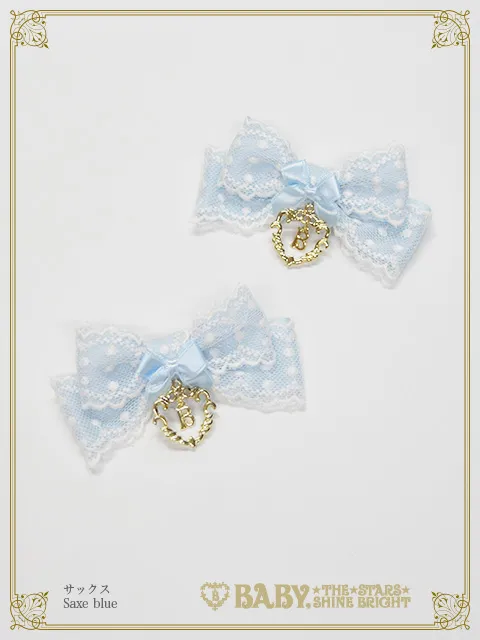 【予約】Étreinte angéline リボンクリップ