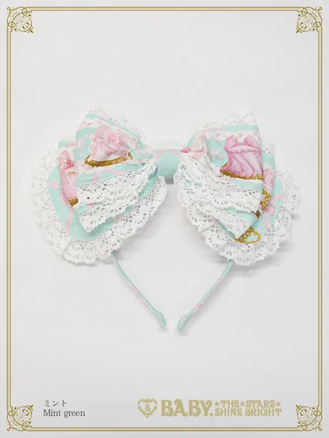 【予約】Princess Entremets～A Dream in a Sweet Castle～柄リボンカチューシャ