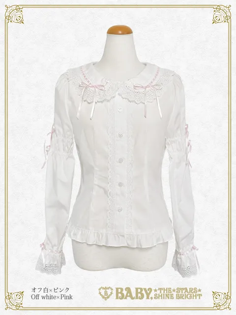 【予約】Ribbon Ribbon♡Wrapping Heart ブラウス
