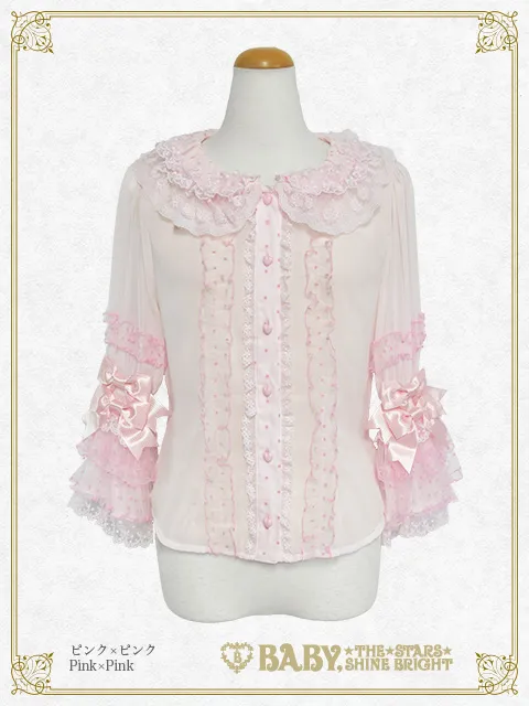 Ruban♡Crème à la vanille ブラウス