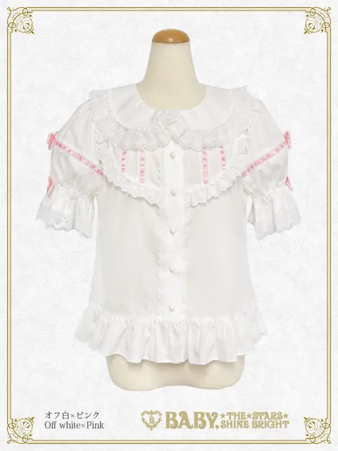 BABY Ribbon Sweet Diary ブラウス