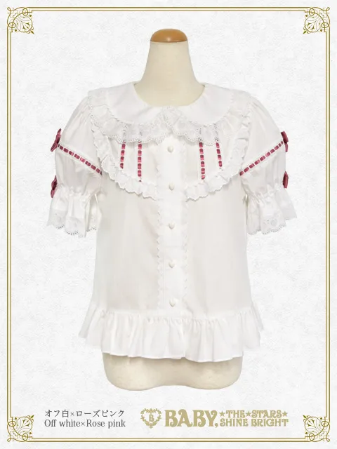 BABY Ribbon Sweet Diary ブラウス