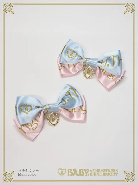 BABY Ribbon Sweet Diary リボンクリップ