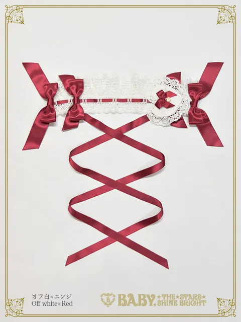 【予約】Ribbon Ribbon♡Wrapping Heart ヘッドドレス