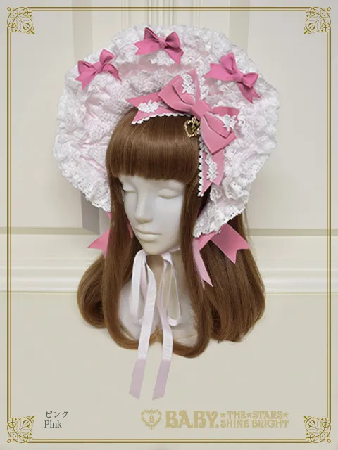 【予約】Crème Chantilly Princess ボンネット