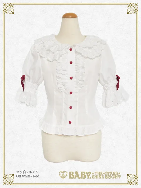 【予約】Love’s Strawberry Afternoon Tea ブラウス