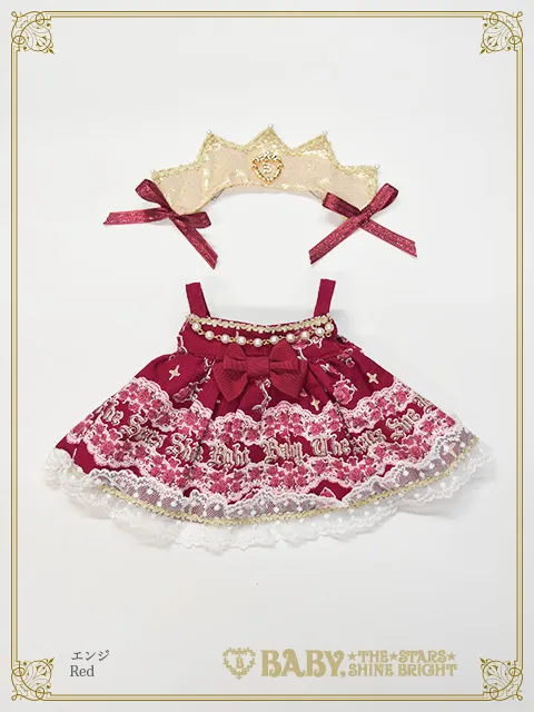 【予約】くみゃちゃんの La Princesse Éternelle柄 くみゃちゃんジャンパースカート