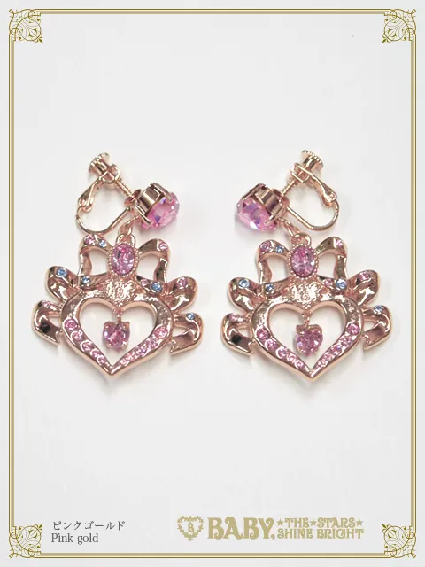 【予約】Etoile Princesse♡cœurイヤリング