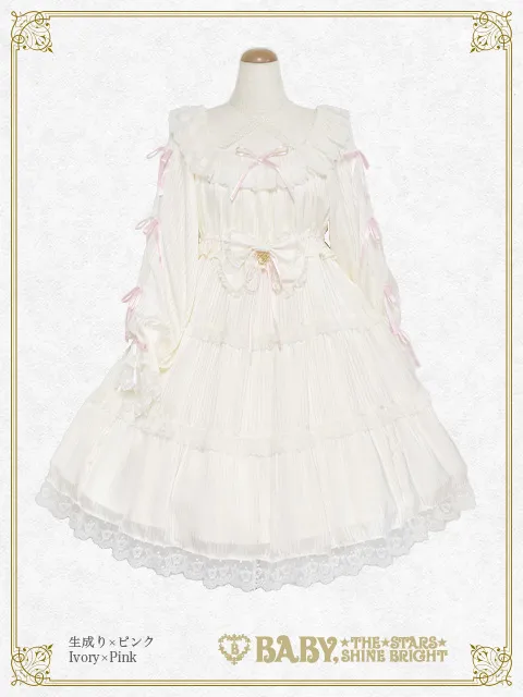 【予約】小さな子猫のLunaria♡ストライプワンピース