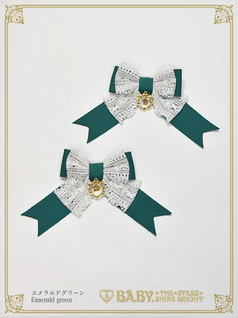 【予約】Mariage Rococo Couture リボンクリップ