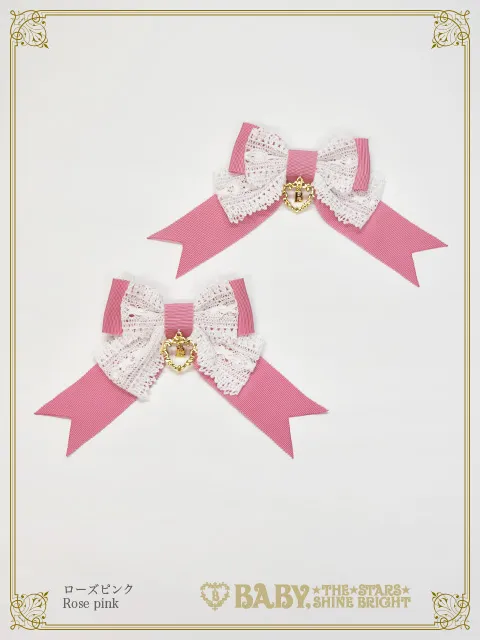 【予約】Mariage Rococo Couture リボンクリップ