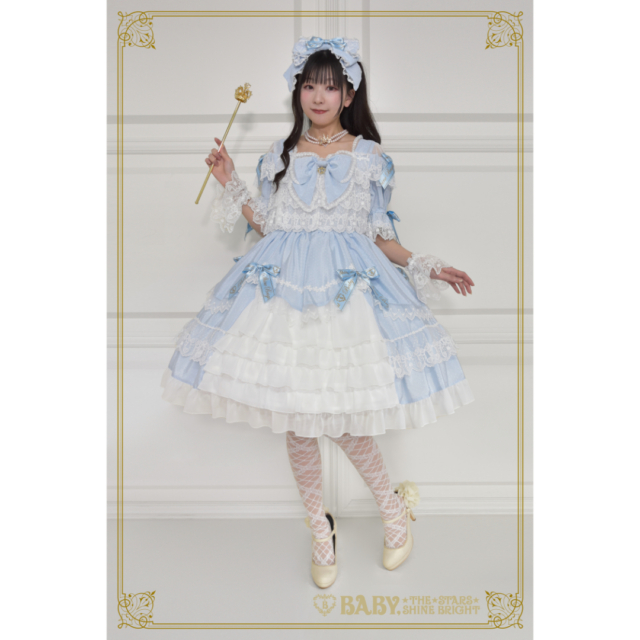 ベイビーザスターズシャインブライト ボレロ ロリータ デカリボン ネイビー ベイビーザスターズシャインブライト ボレロ ロリータ
